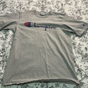 Champion Men’s T-Shirt, Grey, X-Large